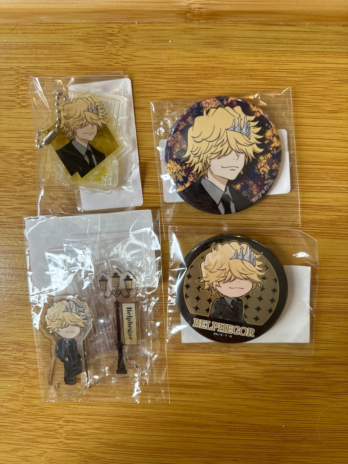 katekyo hitman Reborn Belphegor Kuji Set