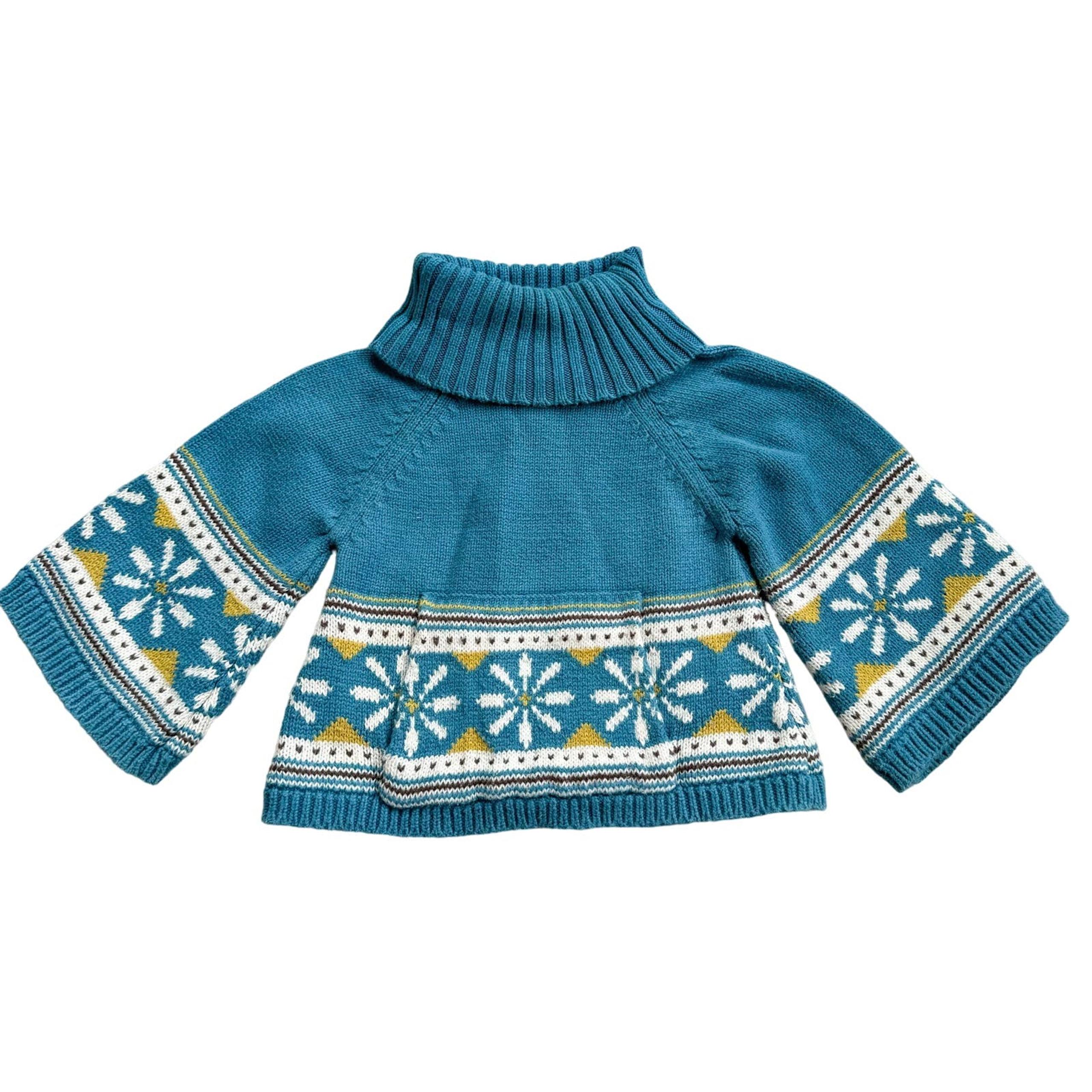 Tea Collection Blue Sweater 6-12mos