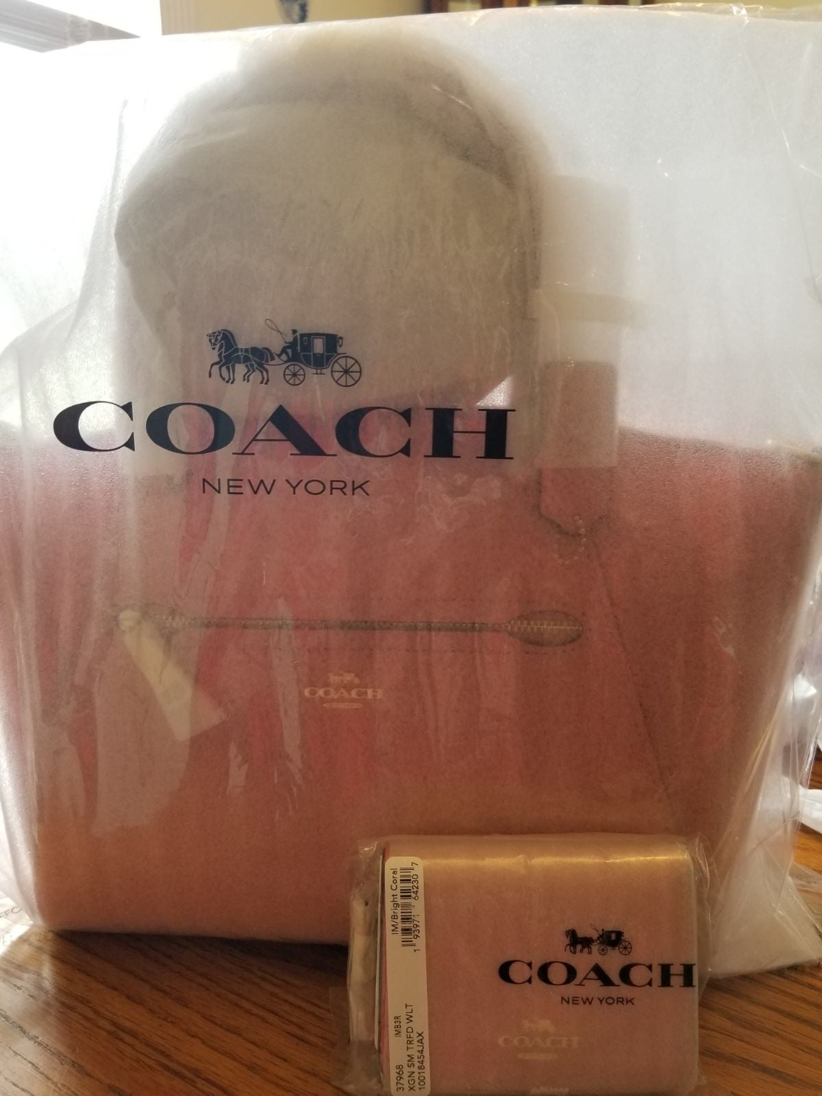 Coach Purse And Wallet Set
