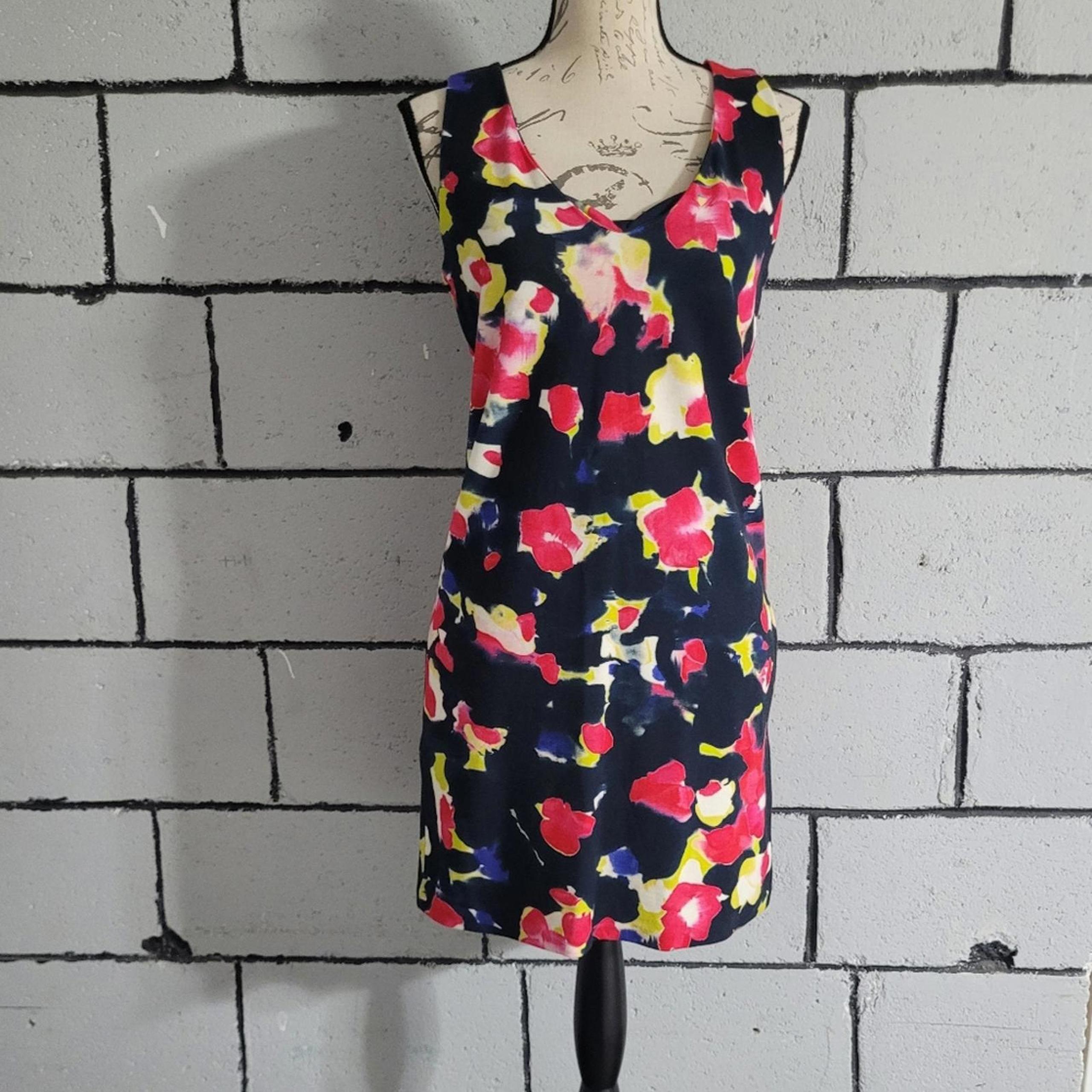 Floral Sleeveless Dress Size 8 - French Connection