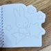Miffy small notebooks and plastic envelop stationary plush trinkets