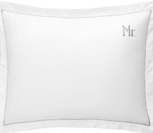 Charter Club Damask Design One Standard Embroidered Sham
