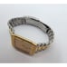 Men's Seiko 7430-5789 Diamond Accent Two Tone SS Tank Quartz Watch New Battery
