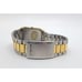 Men's Seiko 7430-5789 Diamond Accent Two Tone SS Tank Quartz Watch New Battery