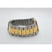 Men's Seiko 7430-5789 Diamond Accent Two Tone SS Tank Quartz Watch New Battery