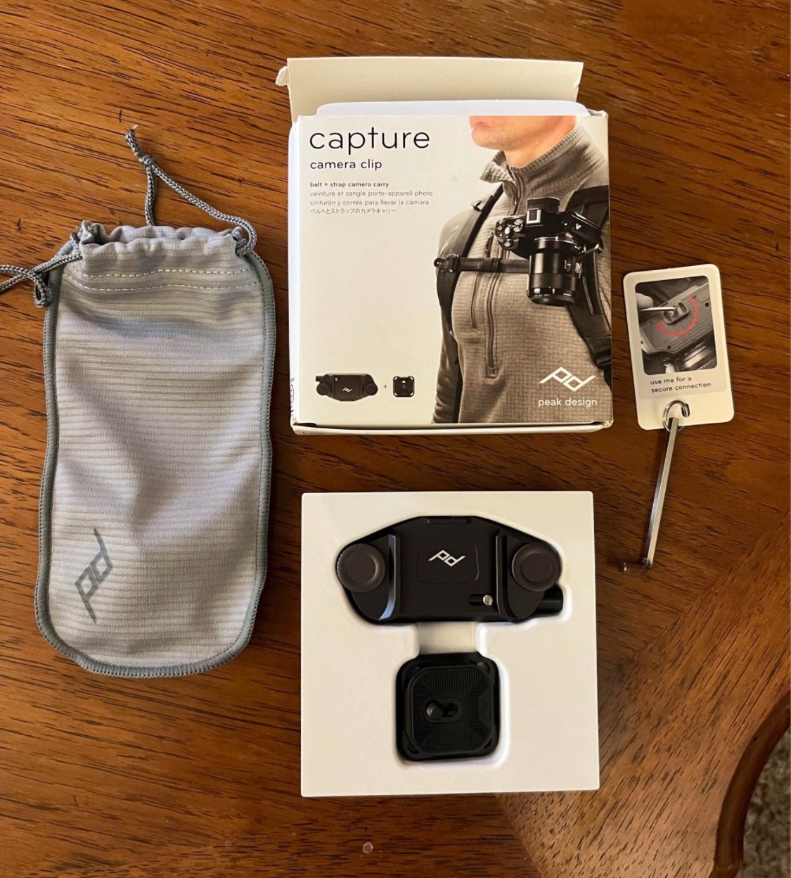 Peak Design Capture Camera Clip with Plate - Camera Accesory