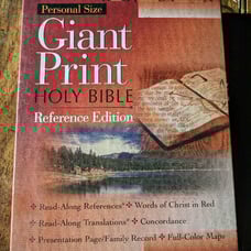 Nelson Giant Print Reference Bible