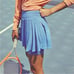 Free People Movement Blue Ballet All Day Skort Sz S