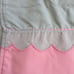 Vintage Burlington 1 Twin Flat Sheet 2 Standard Pillowcases Mint Green Pink
