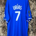 Nike Julio Urias #7 Los Angeles Dodgers Blue MLB Mexico Theme Jersey Size XXL