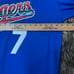 Nike Julio Urias #7 Los Angeles Dodgers Blue MLB Mexico Theme Jersey Size XXL