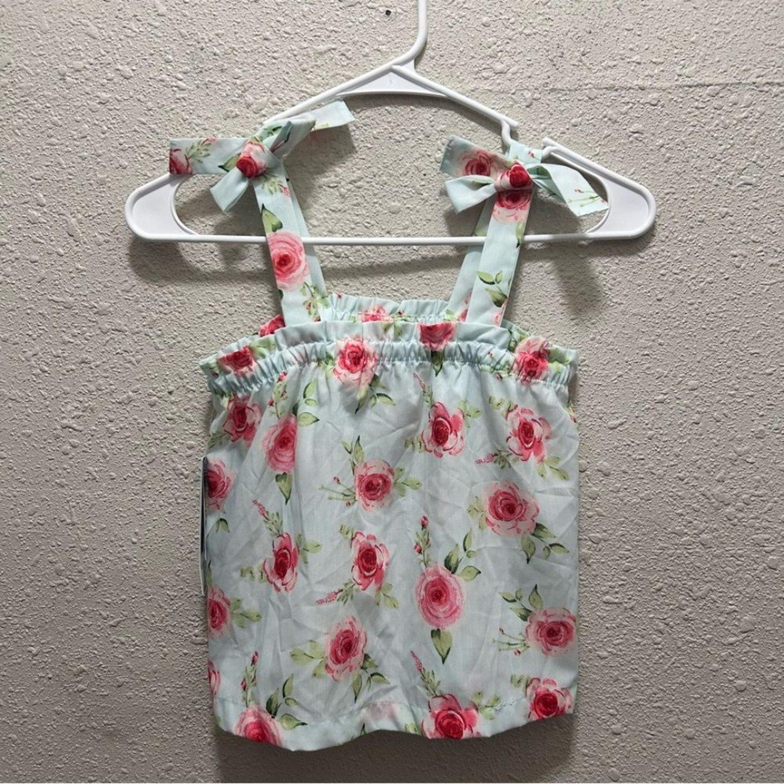 Tahari Girls Rose Sleepwear Tank Top NWT