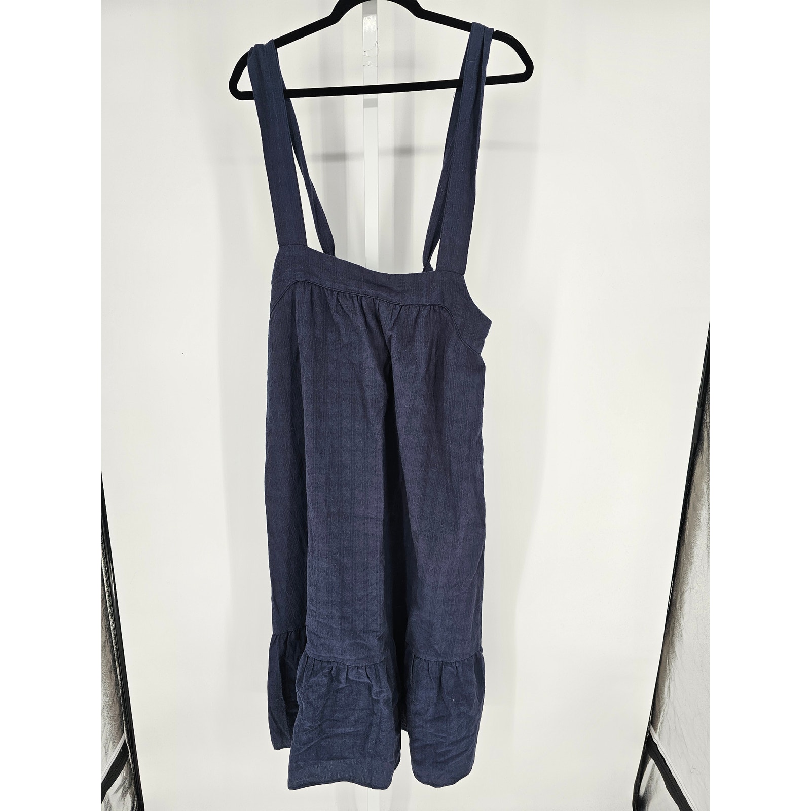 Carve Designs Womens Sz S Navy Blue Rayne Jumper Dress NEW