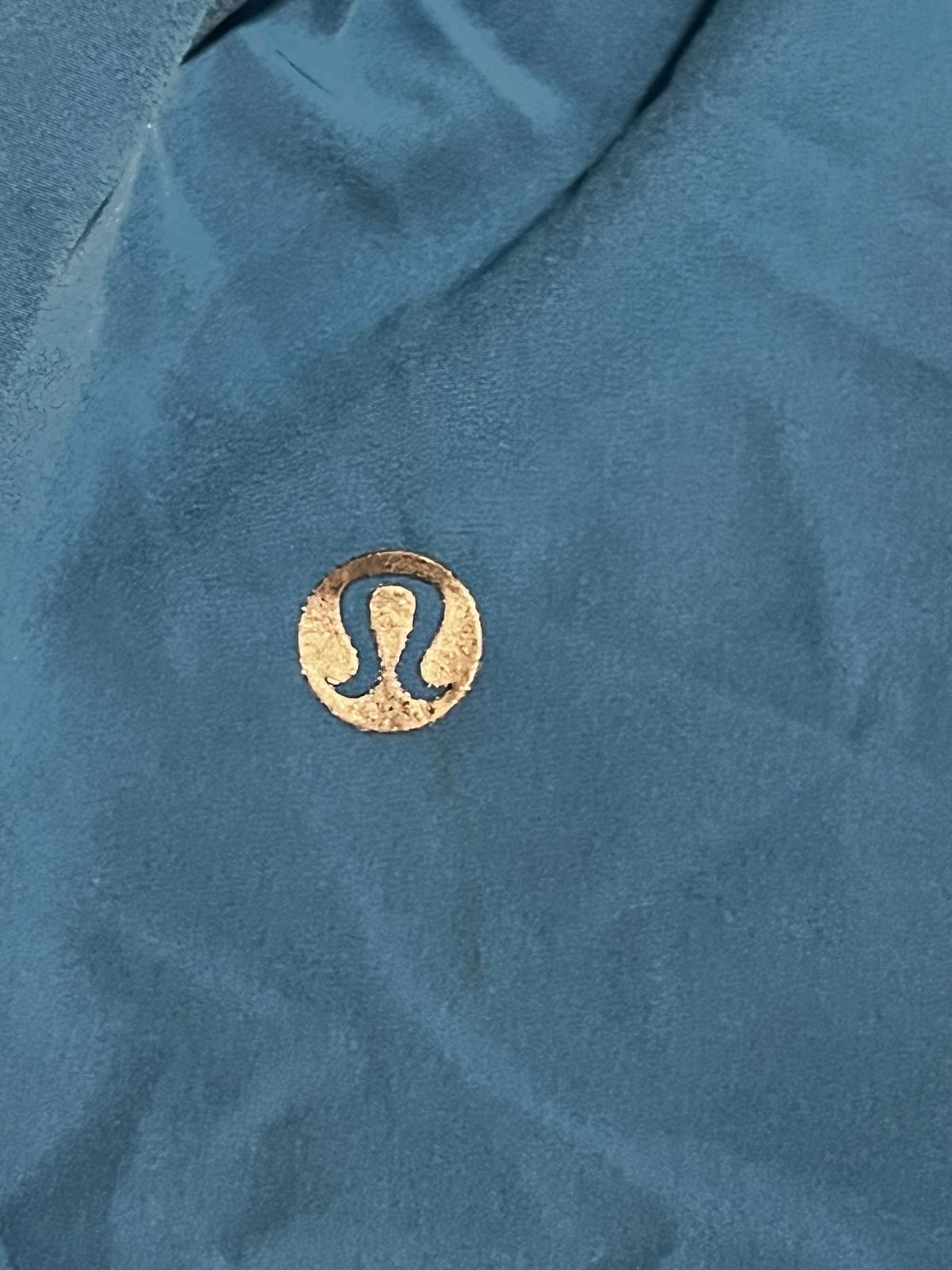 Mens sz34 Lululemon Blue Lined Board Shorts