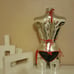 Black Ruffle & Risque LMG Bikini Set