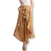 Maverick The Collection Ruffle Pant L Stripe Boho Hippie Gypsy Festival Beach