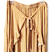 Maverick The Collection Ruffle Pant L Stripe Boho Hippie Gypsy Festival Beach