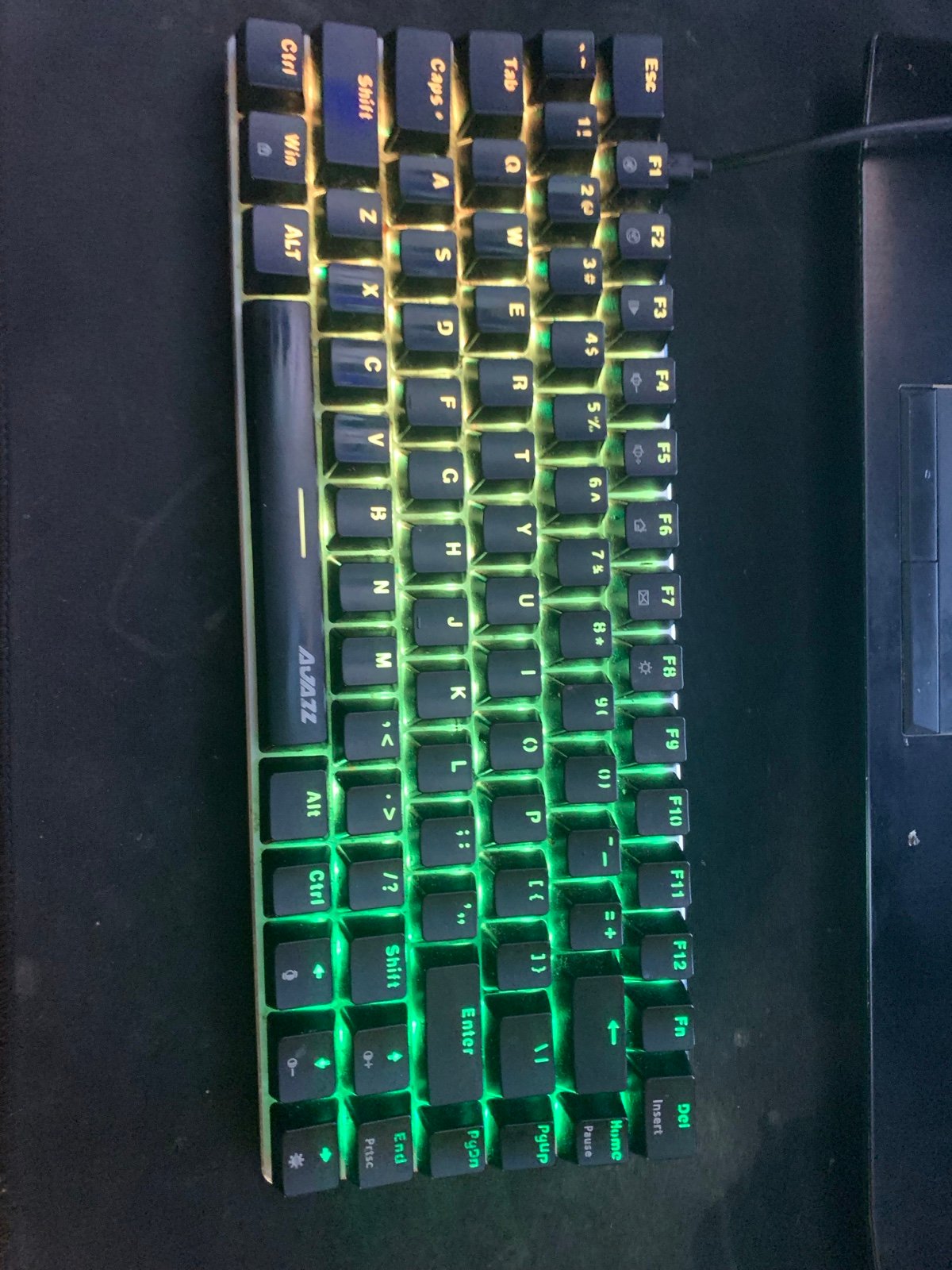 Ajazz mechanical keyboard black switches