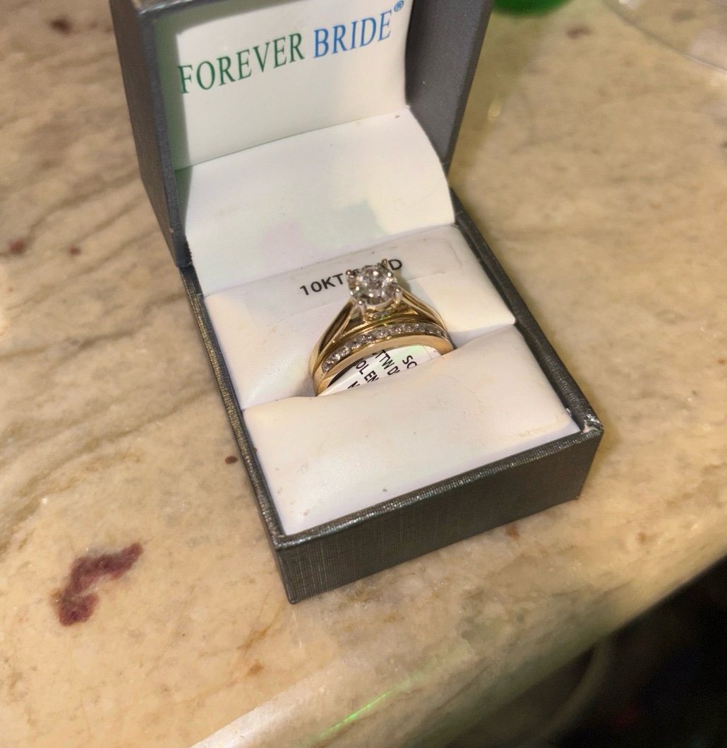 .75ctw Engagement Ring Set 10KT YG
