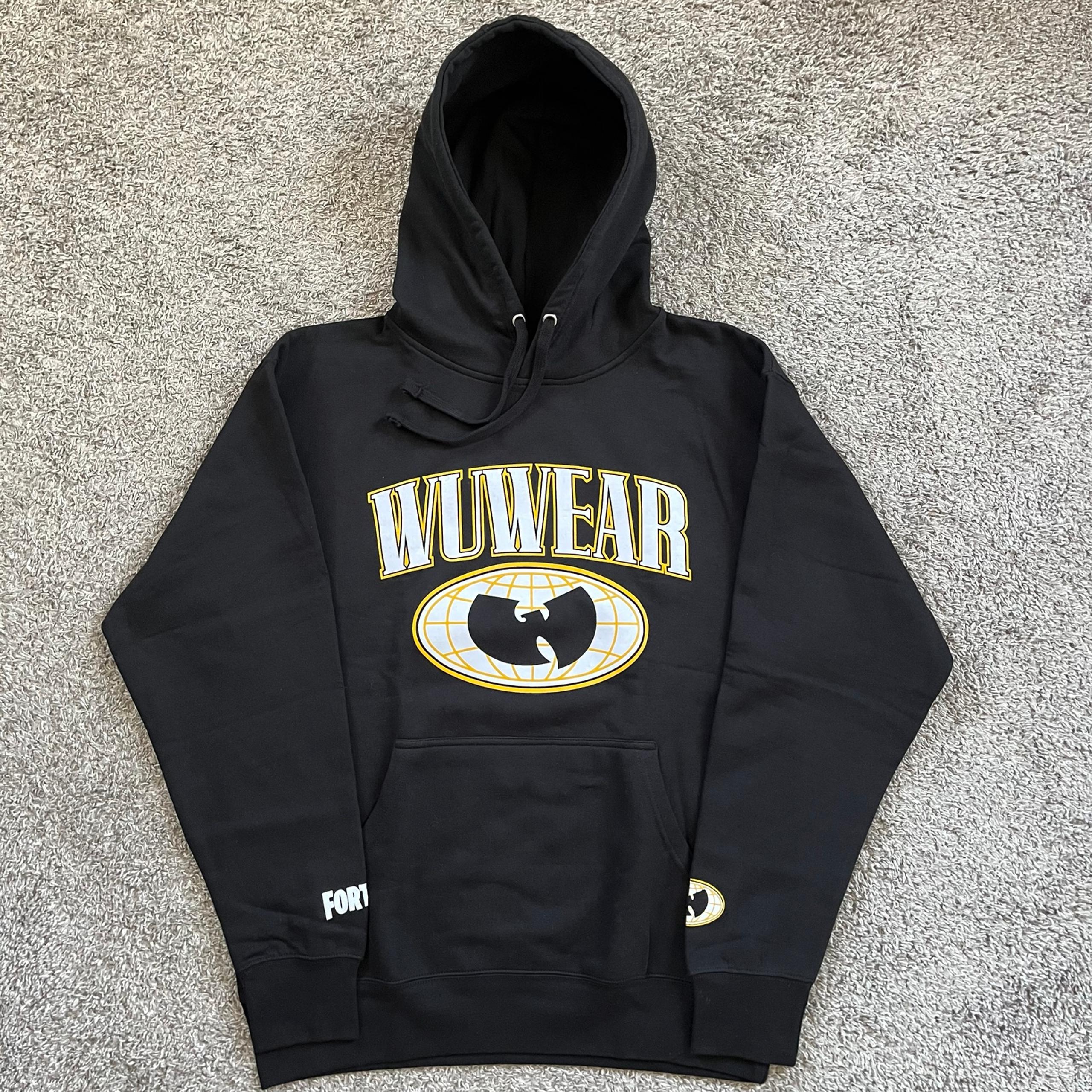 Wu-Wear Hoodie Size Large Wu-Tang Fortnite Sweater Rza Gza