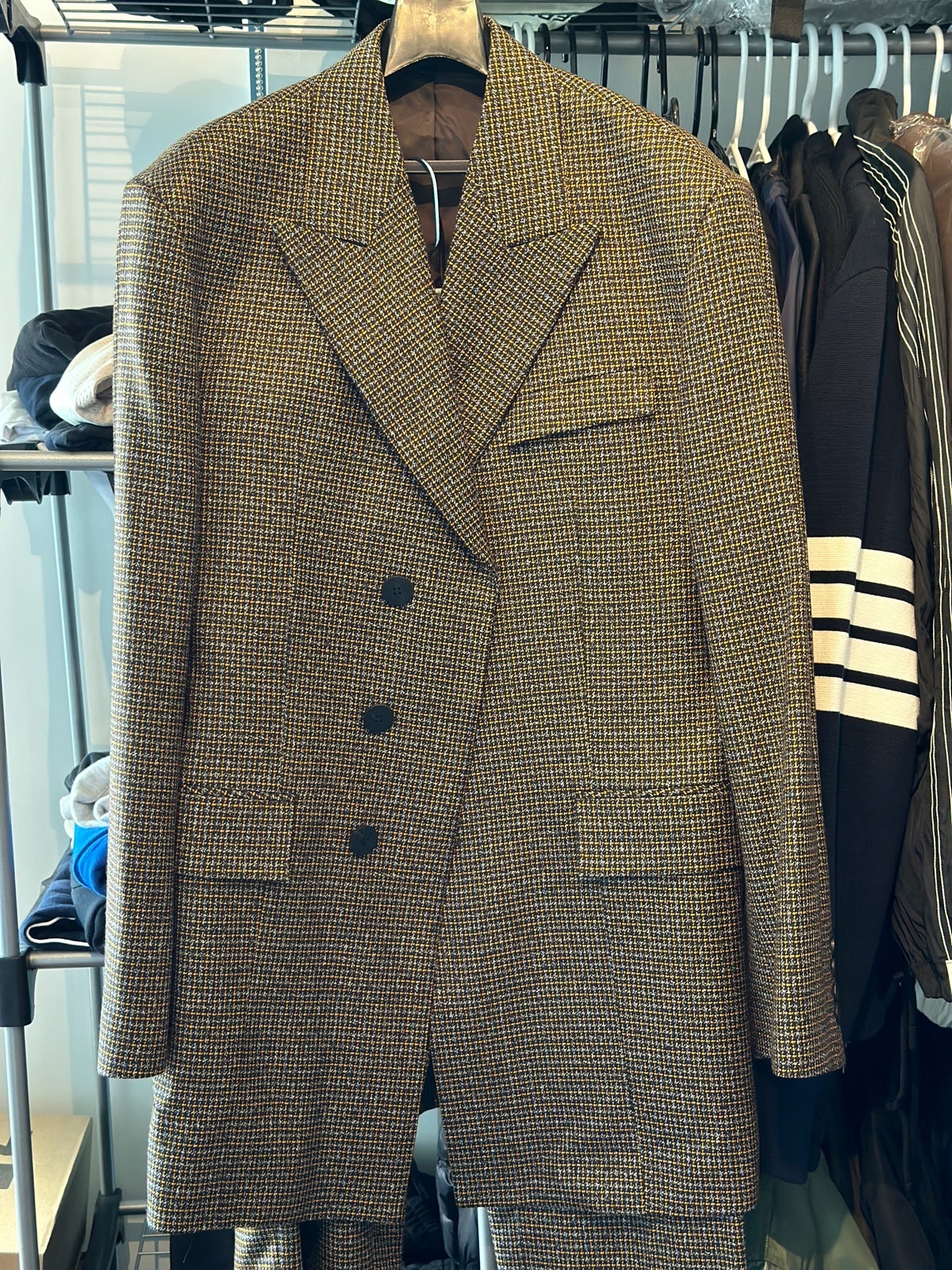 Wooyoungmi Check Suit Set-up