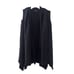 All Saints Cava Cardigan Merino Wool Women's XS Charcoal Fine Knit