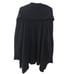 All Saints Cava Cardigan Merino Wool Women's XS Charcoal Fine Knit