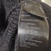 All Saints Cava Cardigan Merino Wool Women's XS Charcoal Fine Knit