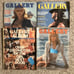 Vintage Gallery Adult Magazines Lot Of 4 - 1975 Thru 1976