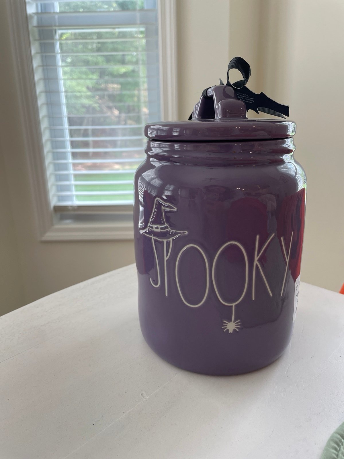 Rae Dunn spooky canister