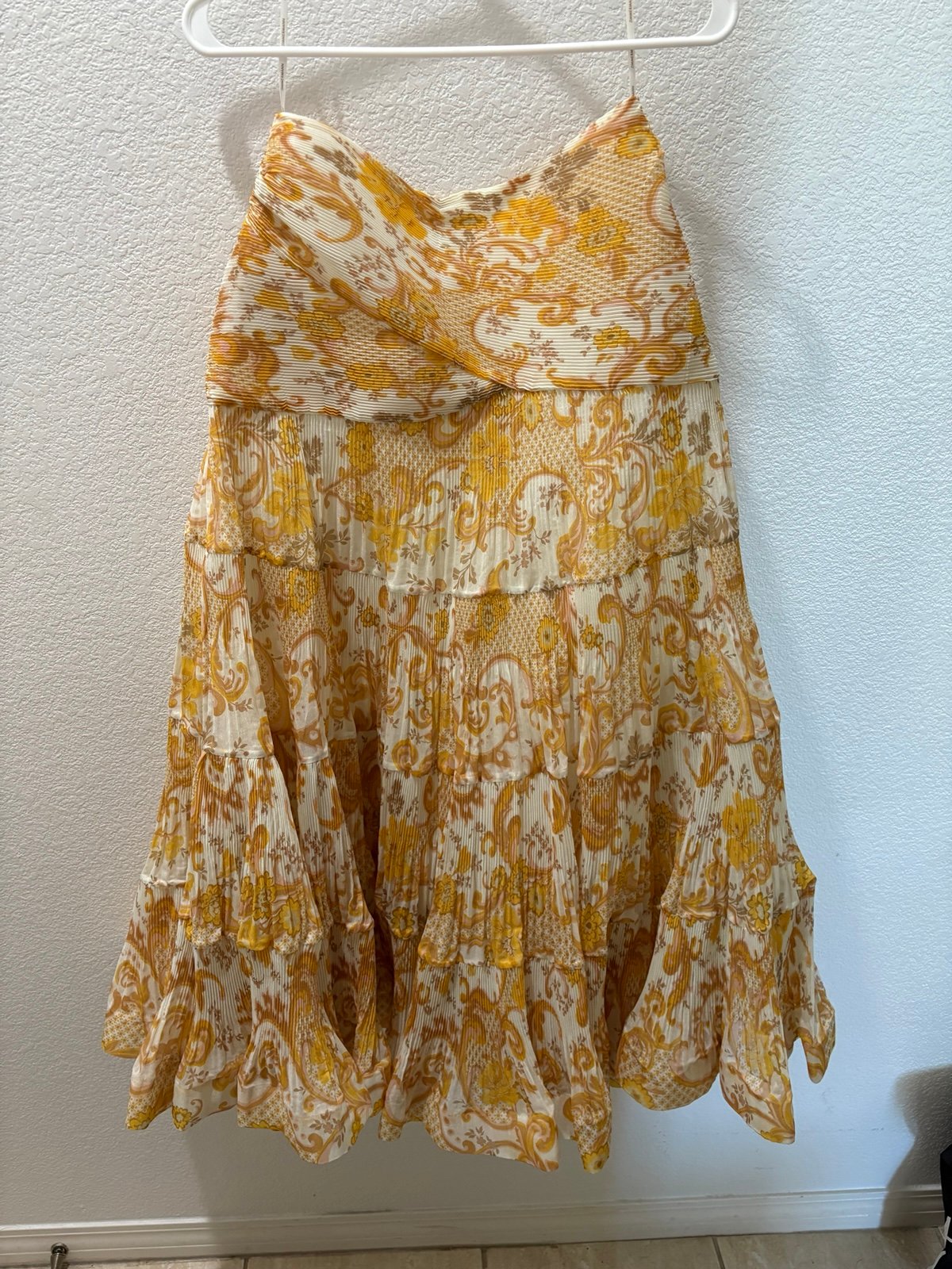 Zimmerman Postcard pleat skirt