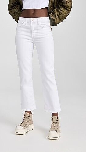 J Brand White Jean Straight Leg Jeans, Size 24