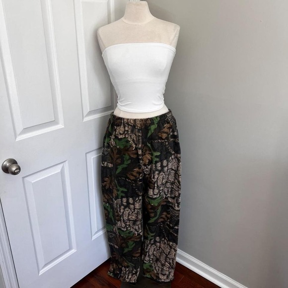 VINTAGE JERZEES CAMO SWEATPANTS