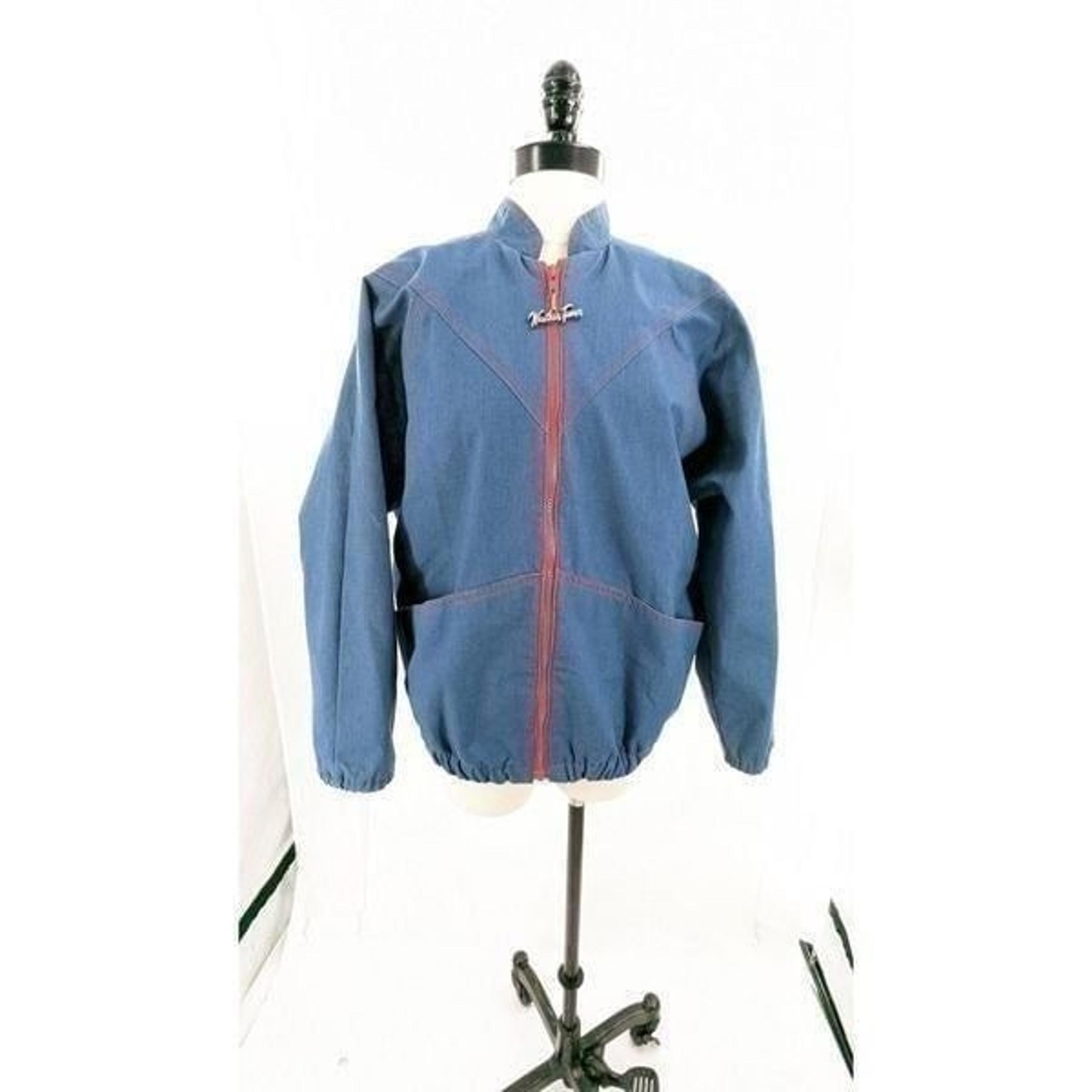 Vintage 1980s Weather Tamer Women Long Sleeve Full Zip Rain/Stain Repeller Jacke