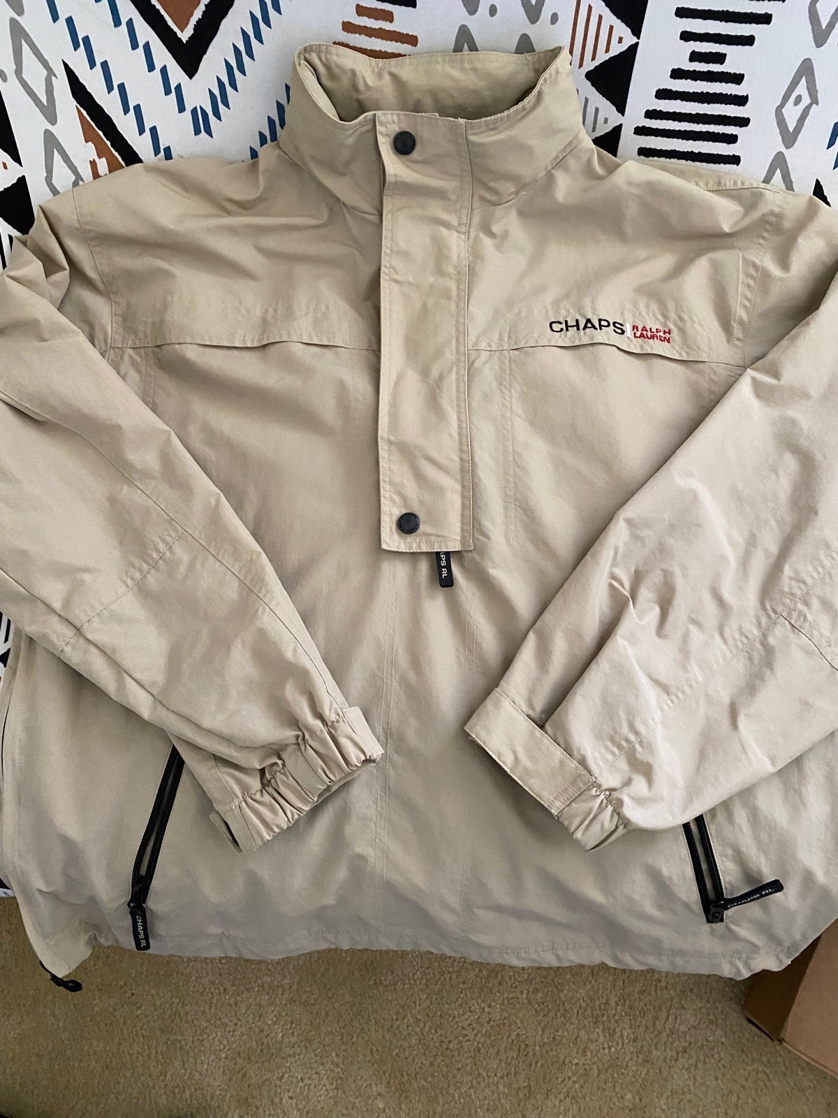 90”s Chaps by Ralph Lauren Pullover Jacket