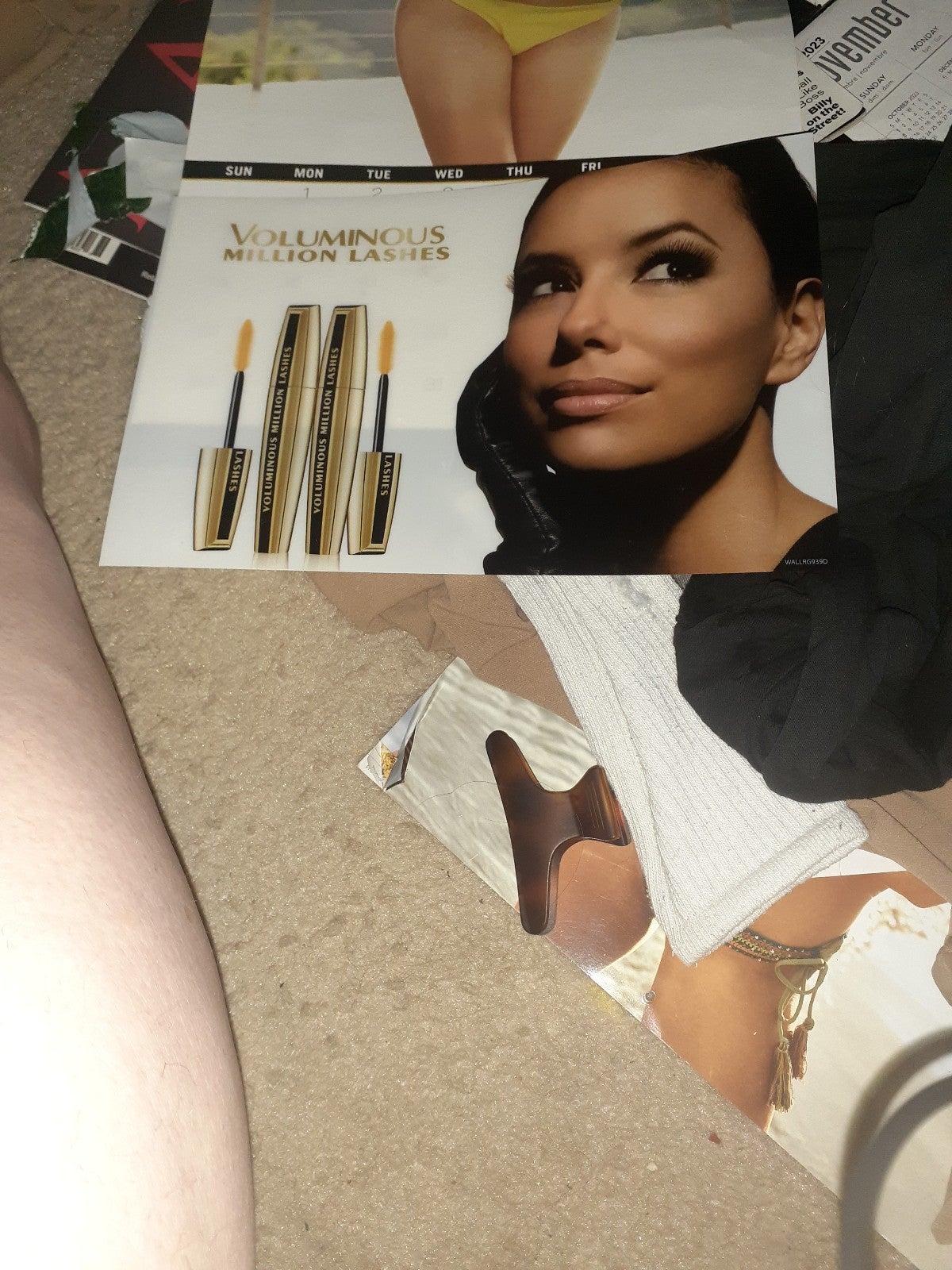 Translucent cosmetics advertise with eva Longoria