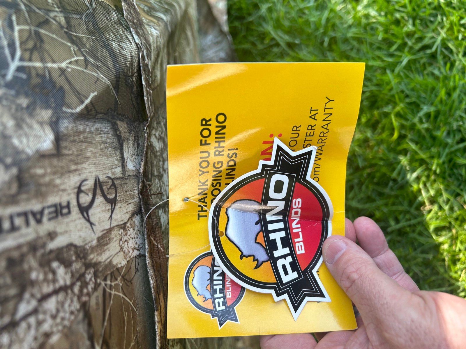 Rhino deer blind