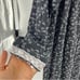 Eileen West Midi Cotton Night Gown Floral Long sleeve Neutral Grey and White