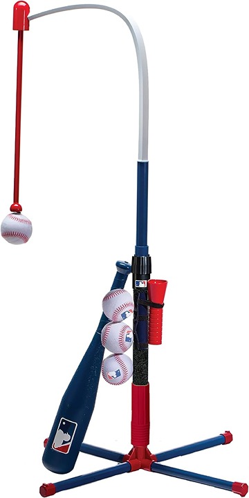 Grow-with-Me Kids Baseball Batting Tee + Stand Set for Youth