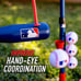 Grow-with-Me Kids Baseball Batting Tee + Stand Set for Youth