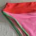 BEACH RIOT Emmy Bottom Coral Beach Colorblock, Size X-Large, 98