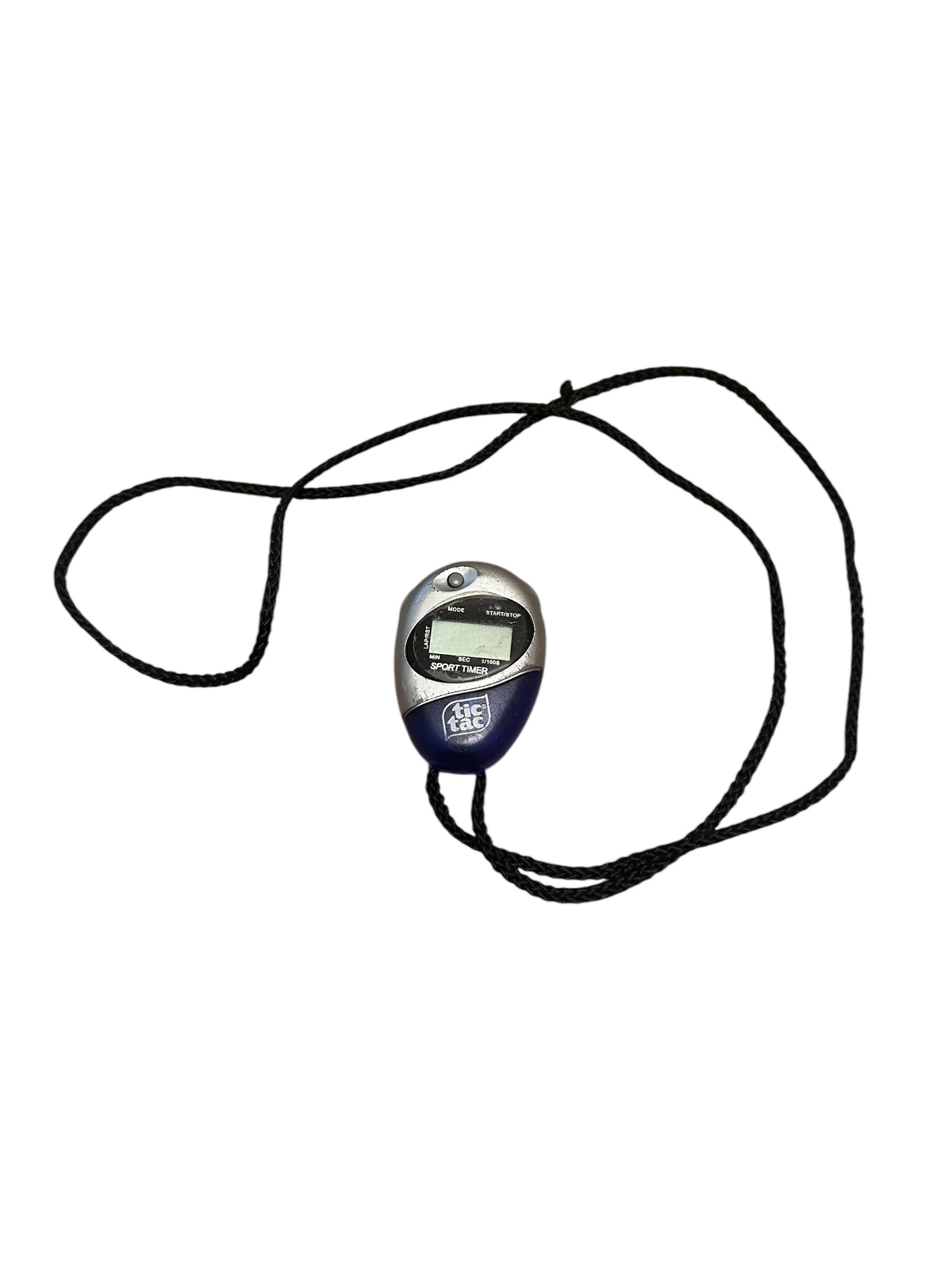 TIC TAC SPORTS WATCH SPORT TIMER w/ 39" CORD
