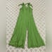 Free People Beach Alice One-Piece Jumpsuit In Green Size L Shoulder Tie Boho