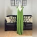Free People Beach Alice One-Piece Jumpsuit In Green Size L Shoulder Tie Boho
