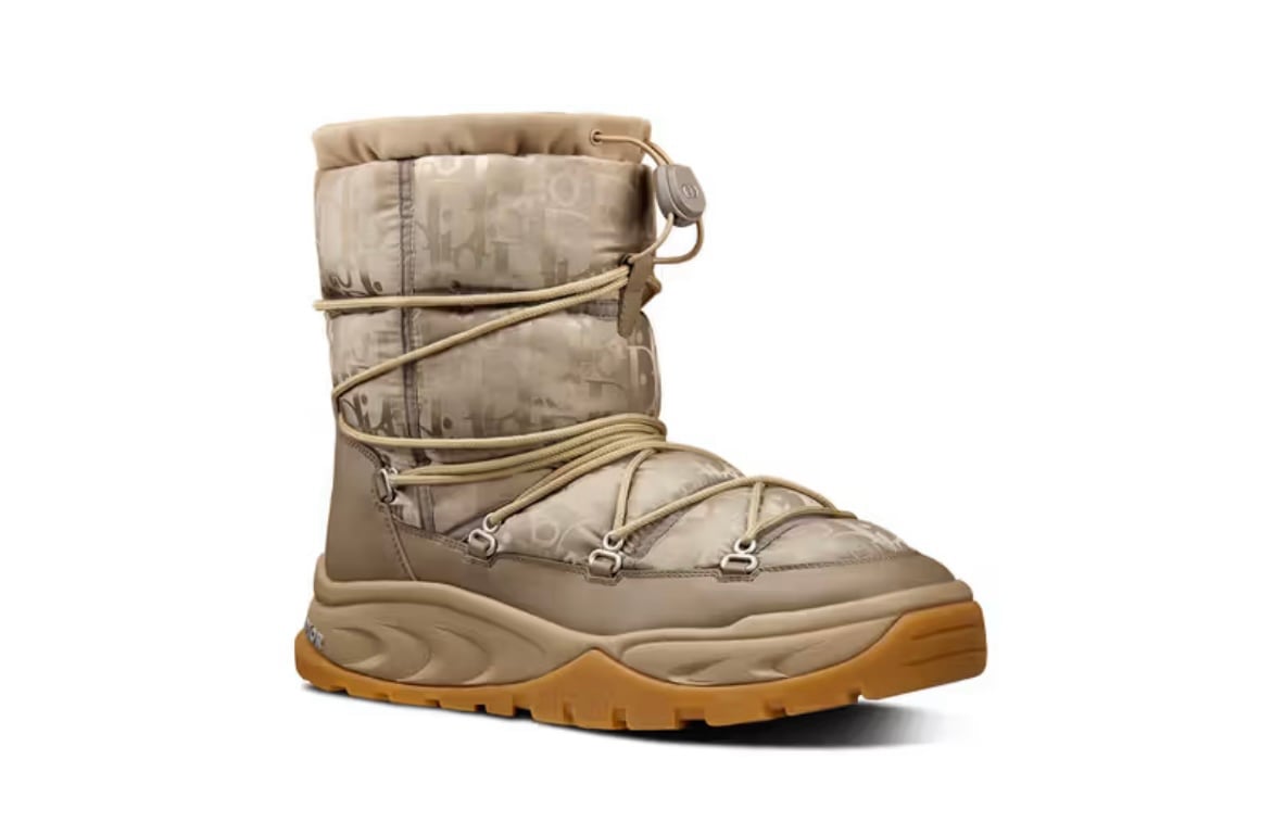 Christian Dior Snow Ankle Boots Oblique