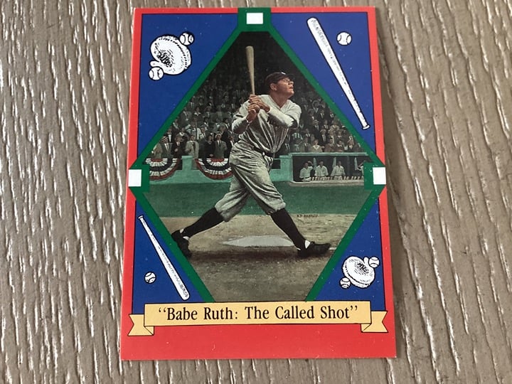 Babe Ruth baseball card