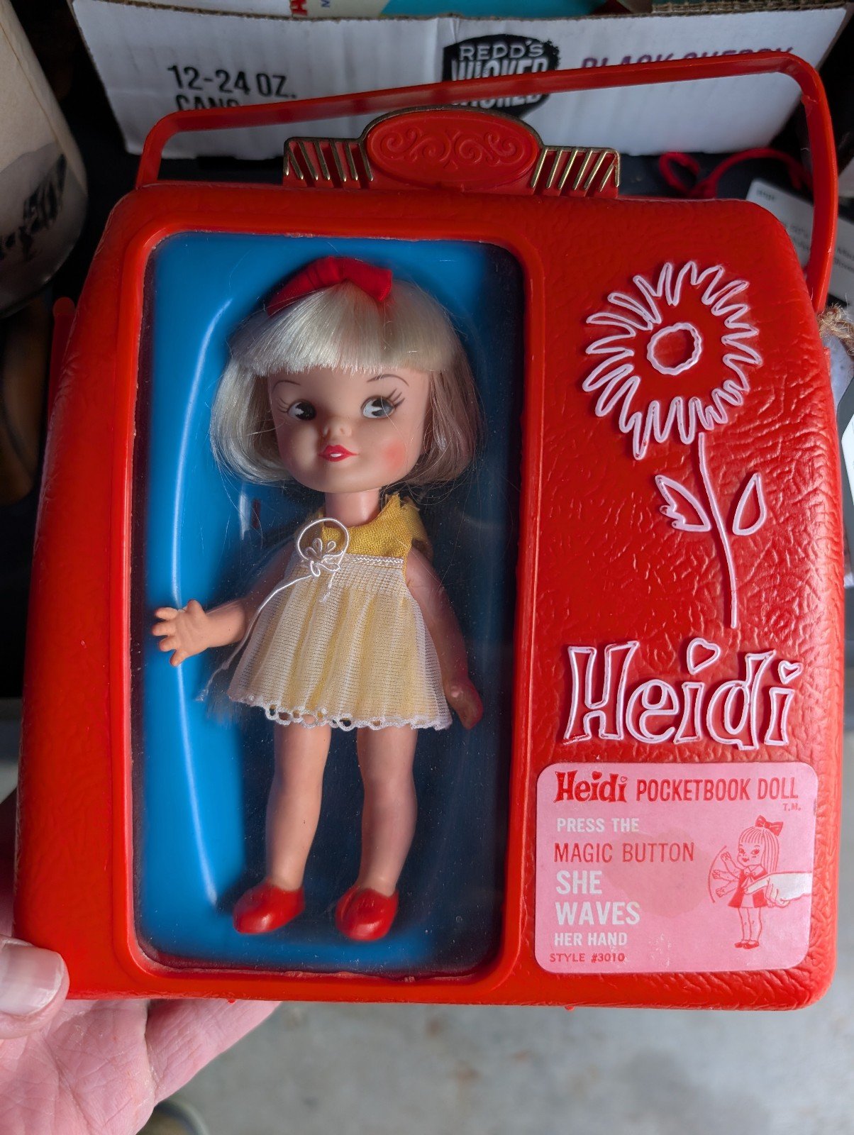 1964 Heidi Pocketbook Doll In Box
