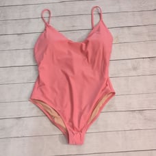 J. Crew pink one piece swimsuit size 12