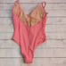 J. Crew pink one piece swimsuit size 12