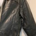Guess faux leather jacket with hood